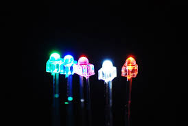 10 pk multicolored LED